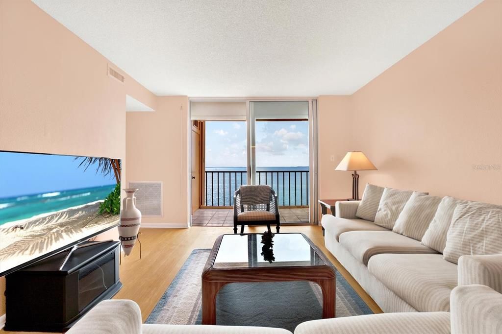 Living Room with a View of Saint Joseph Sound