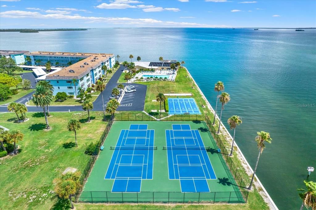 Tennis & Pickleball Courts + Shuffleboard