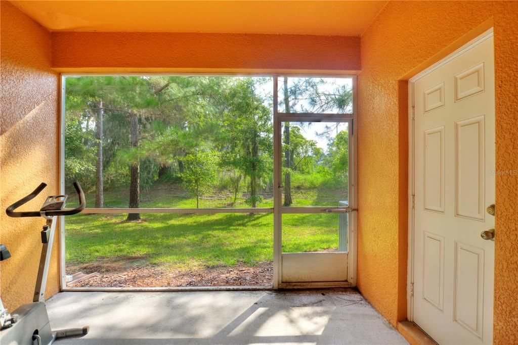 Patio off Kitchen