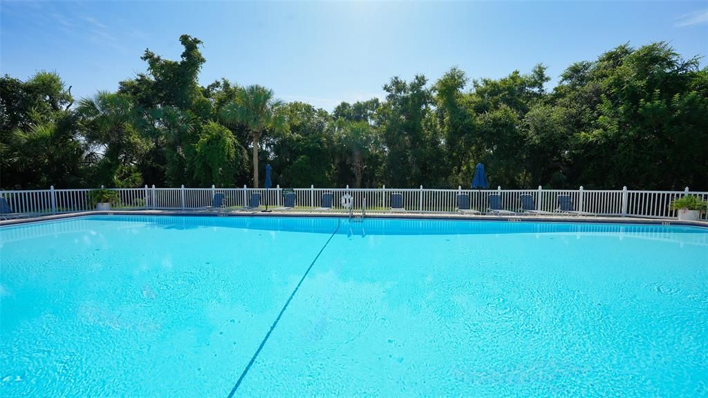 Community center with pool