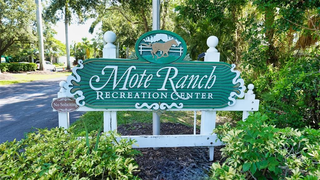 Mote Ranch boasts no CDD fee and a low HOA fee