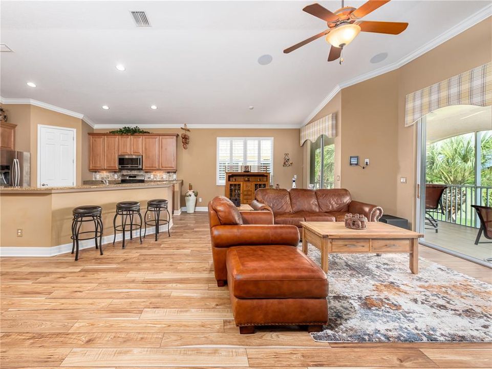 Kitchen and Great room