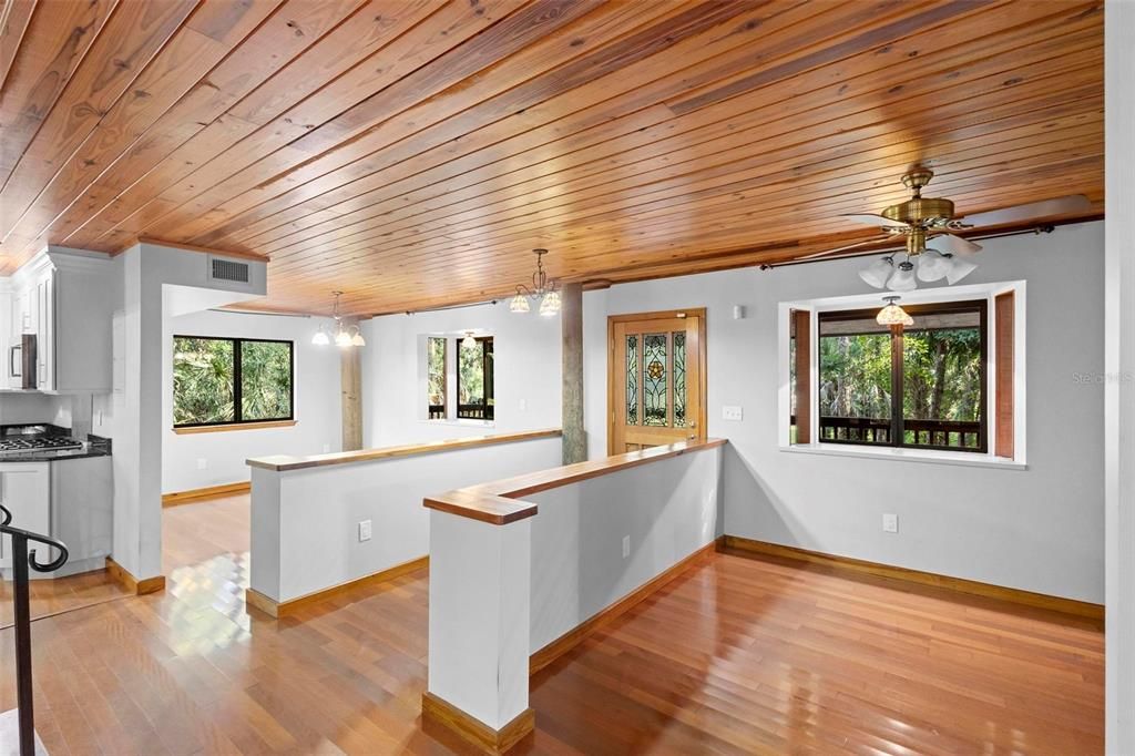 Formal dining room and sitting area