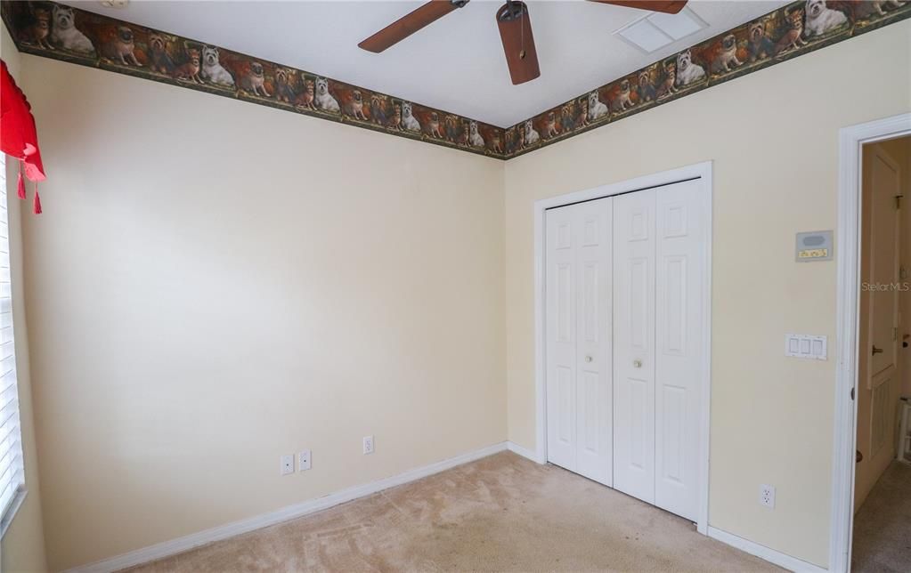 Second bedroom closet.