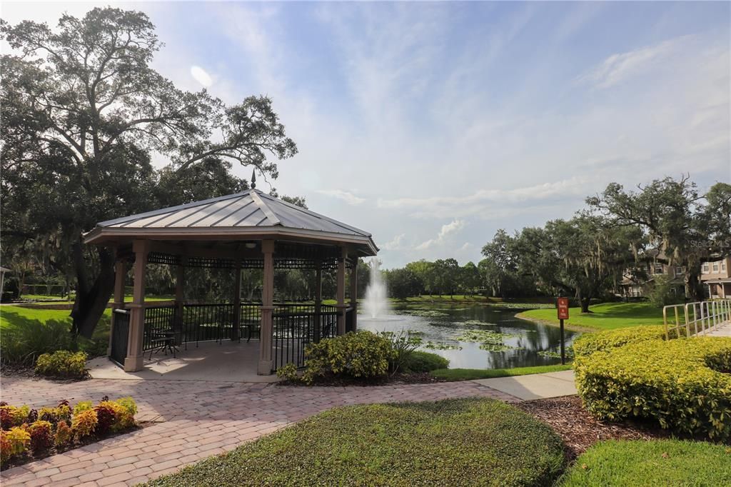 The Community gazebo.