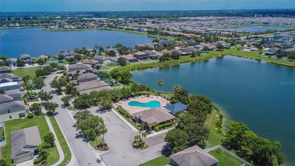 Community Swimming Pool Area