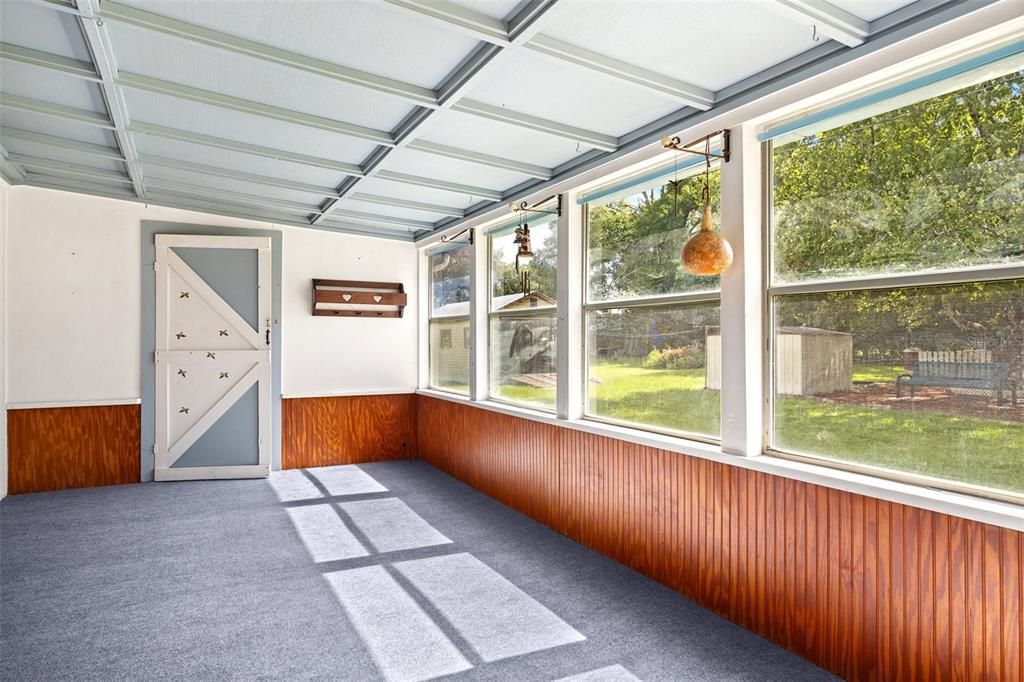 Enclosed Porch, SqFt in tax record but not heated anymore