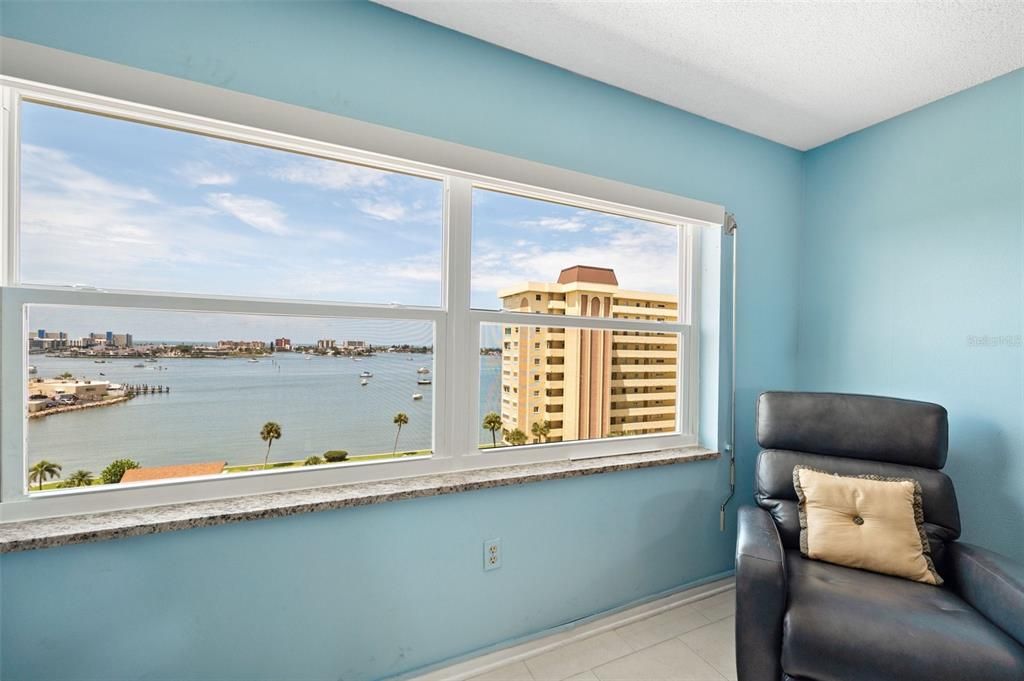 You can see the Gulf past the beaches from your living room windows!!