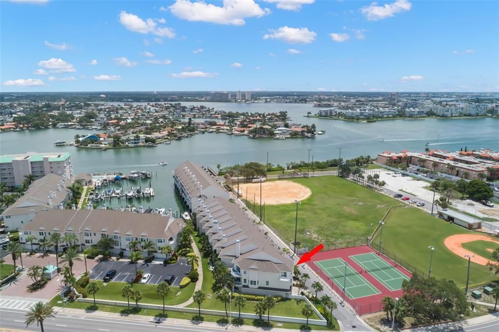 Egan Park and Field adjacent to Captiva Cay