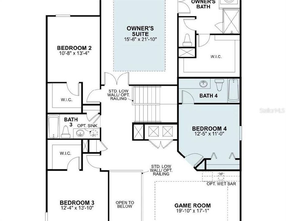 2nd Story Floorplan