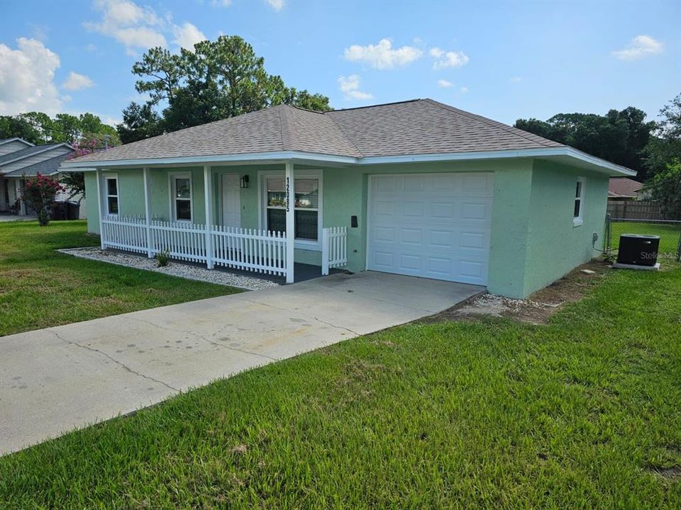 Front of house front porch