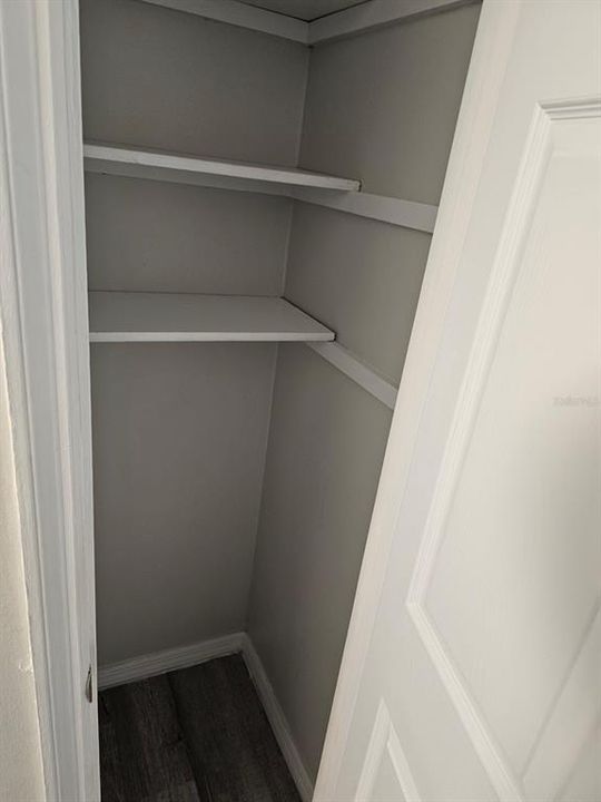 Hall closet