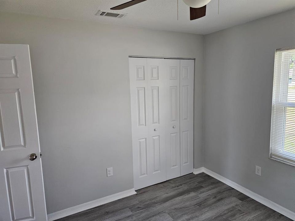 Front corner bedroom closet