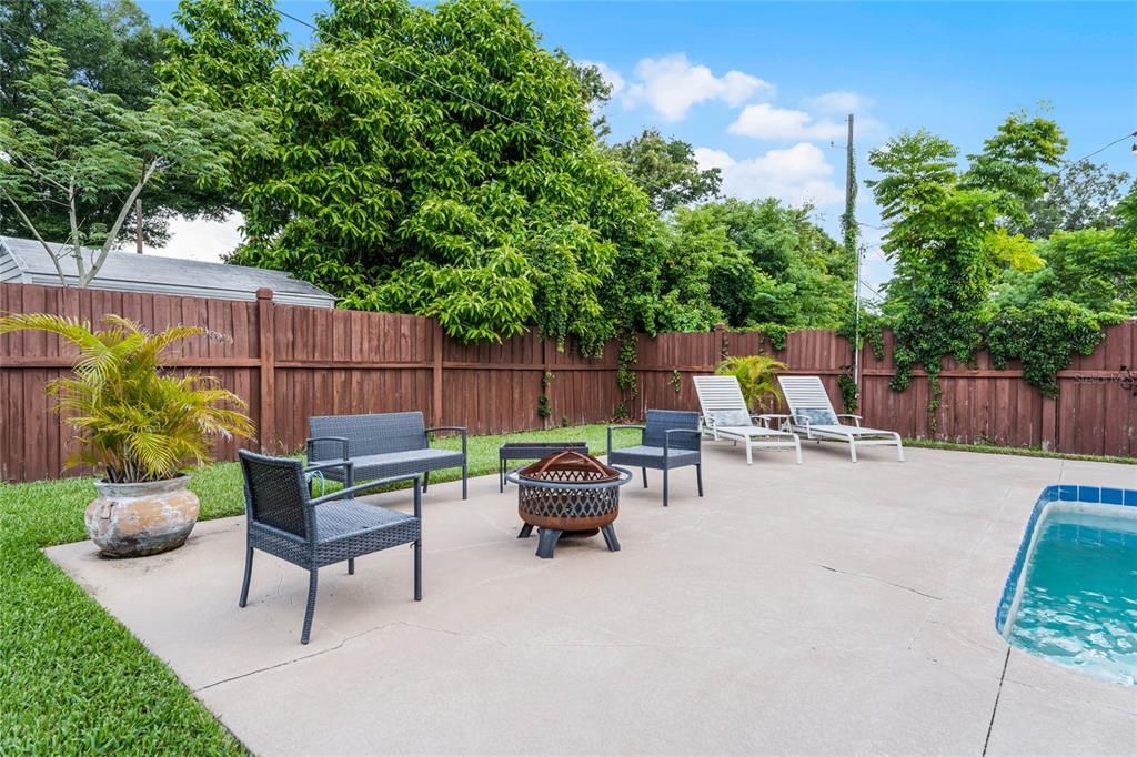 Expansive Pool Deck