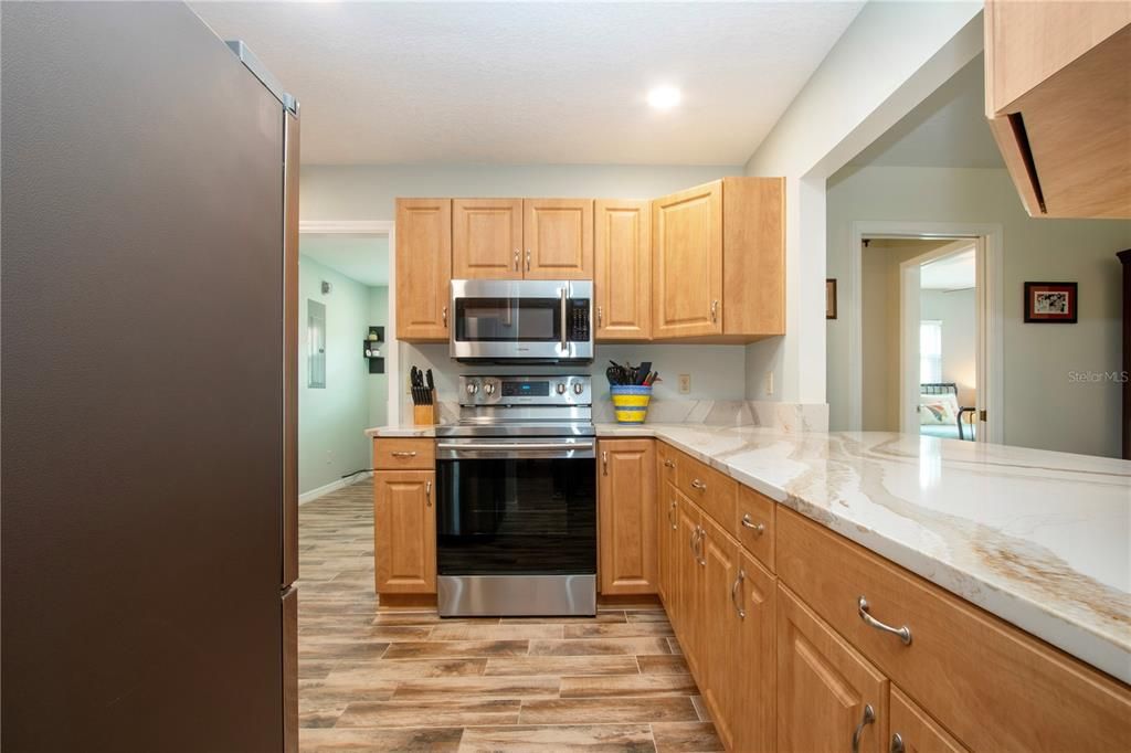 Beautiful quartz countertops