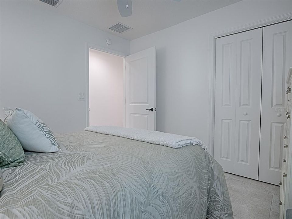 Guest Bedroom with closet