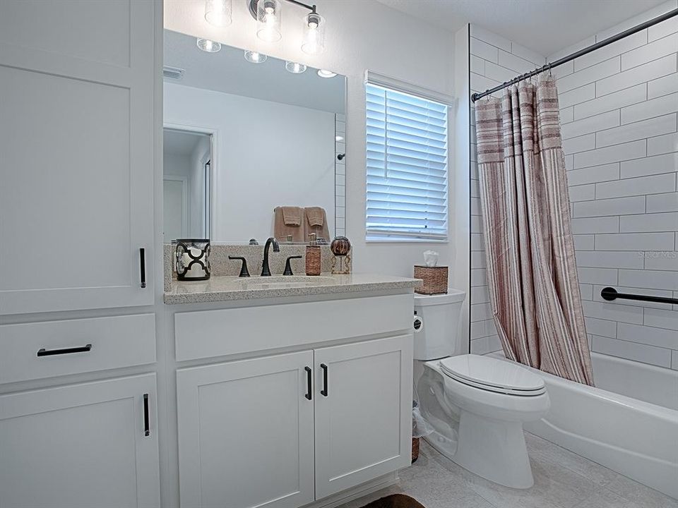 Guest Bathroom with Quartz Counter