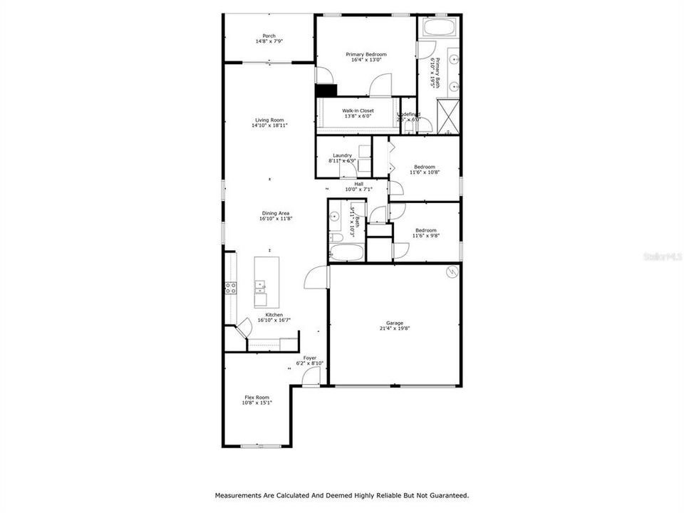 На продажу: $465,000 (3 спален, 2 ванн, 2068 Квадратных фут)