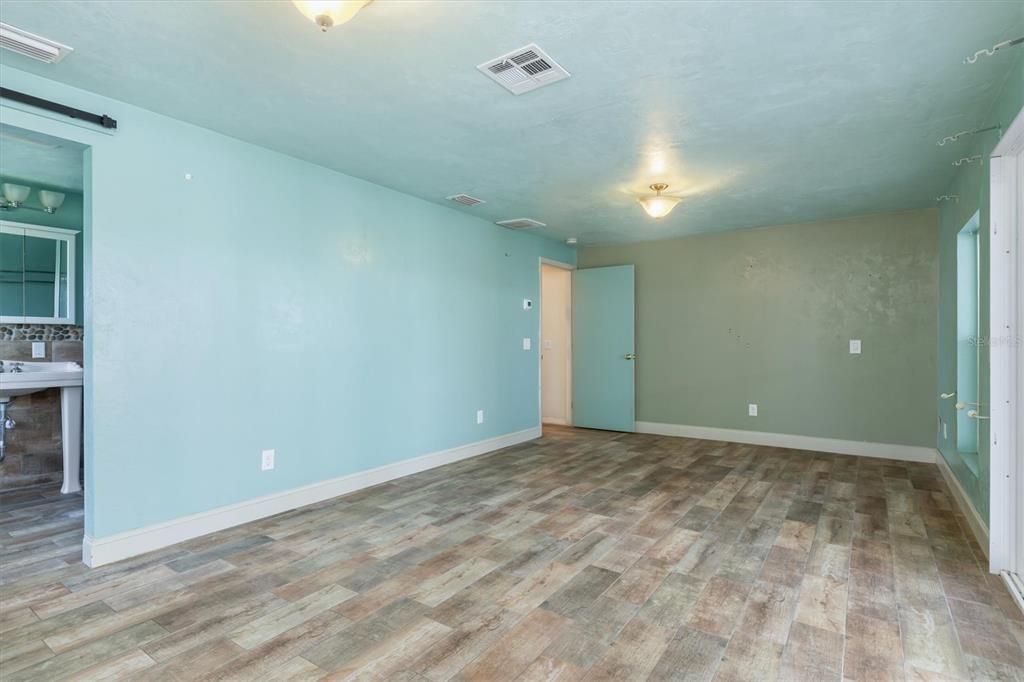 View towards hallway leading to interior Laundry Room and Living/Great Room.