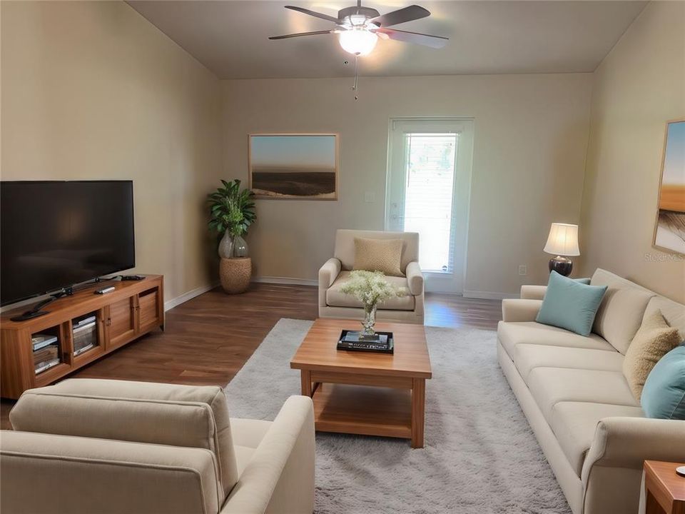 Staged Living Room