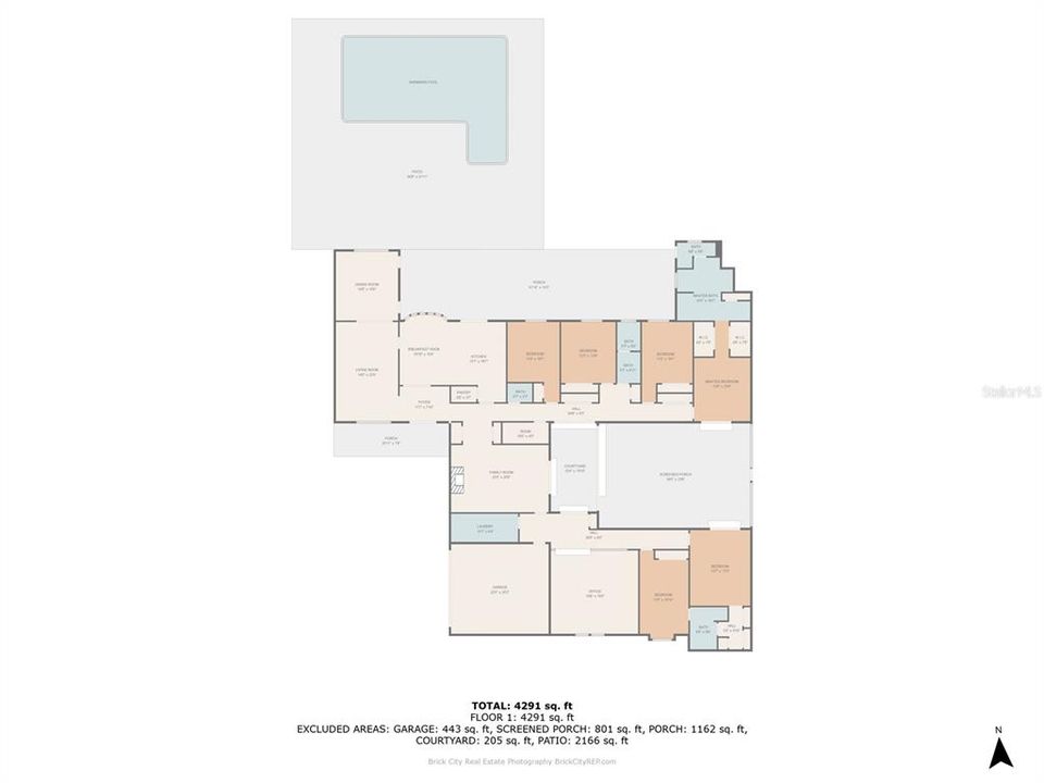 待售: $975,000 (6 贝兹, 3 浴室, 4871 平方英尺)