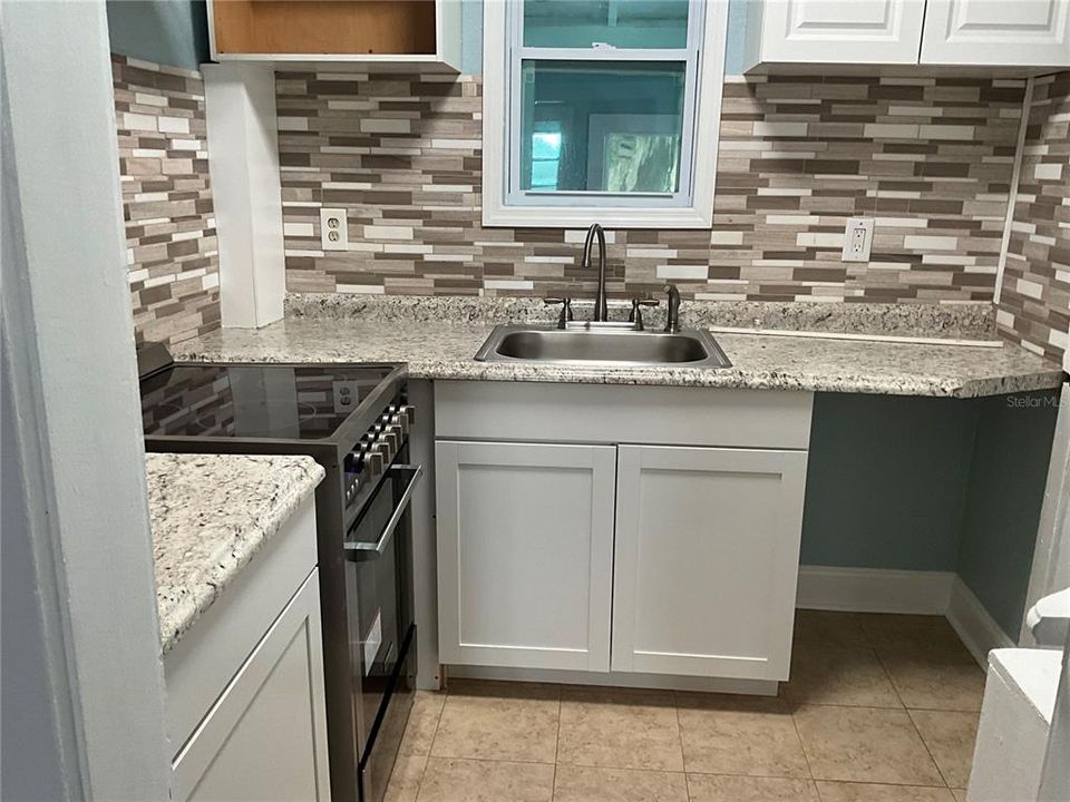 Upstairs apartment kitchen