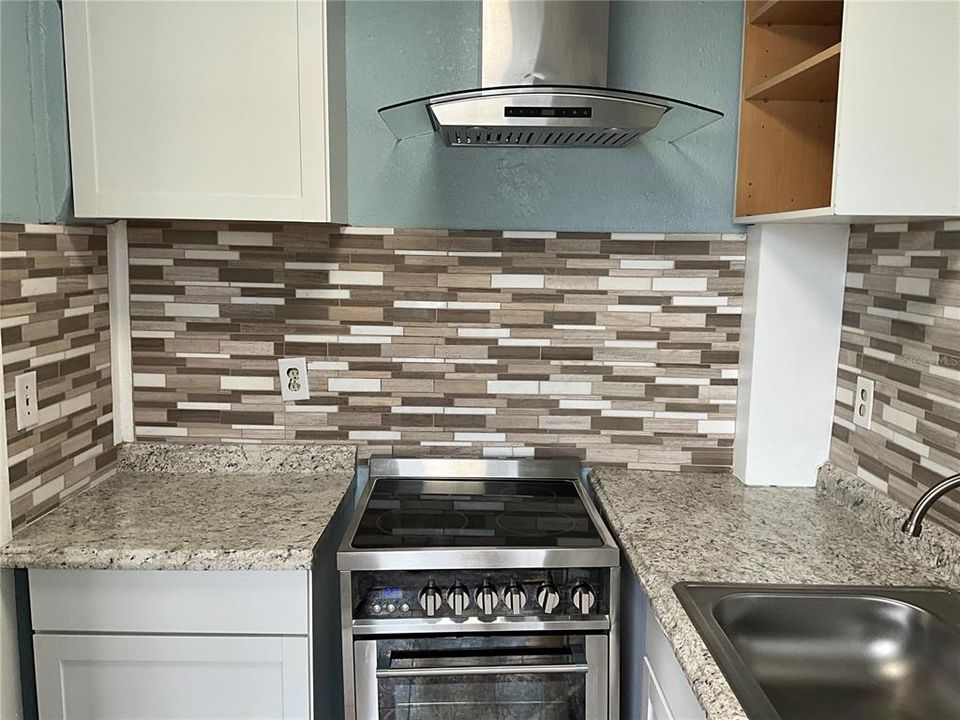 Upstairs apartment kitchen