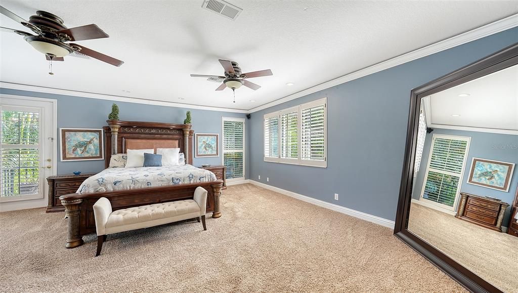 Primary Bedroom with Water Views