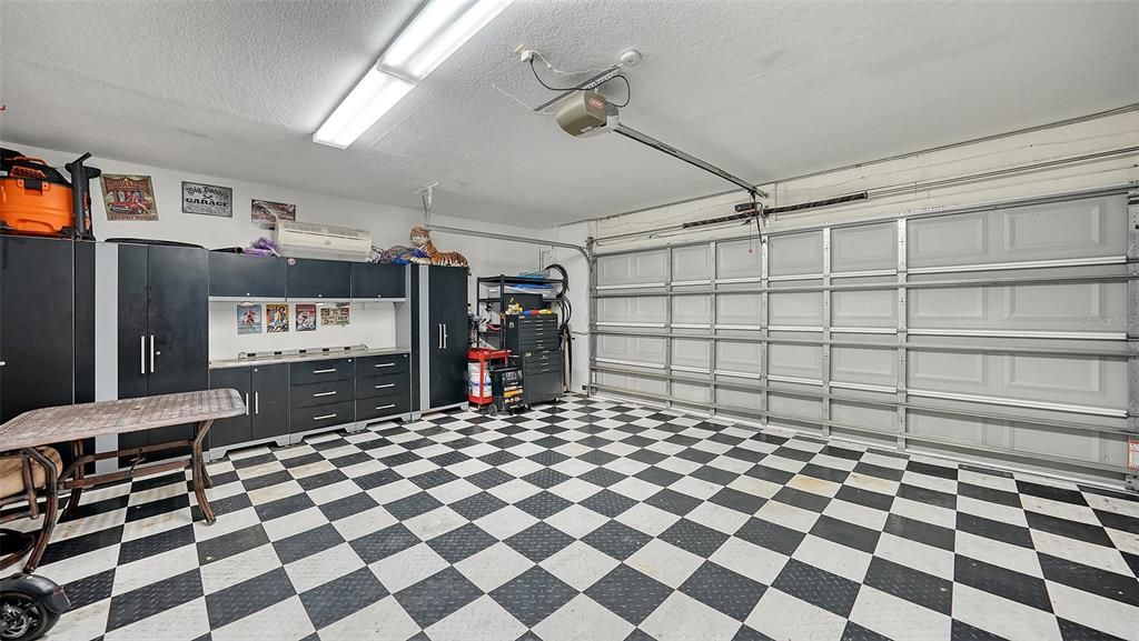 Garage Space for 4 Cars and a Golf Cart