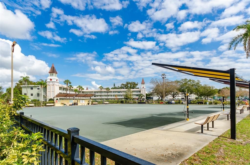 SHUFFLE BOARD COURT