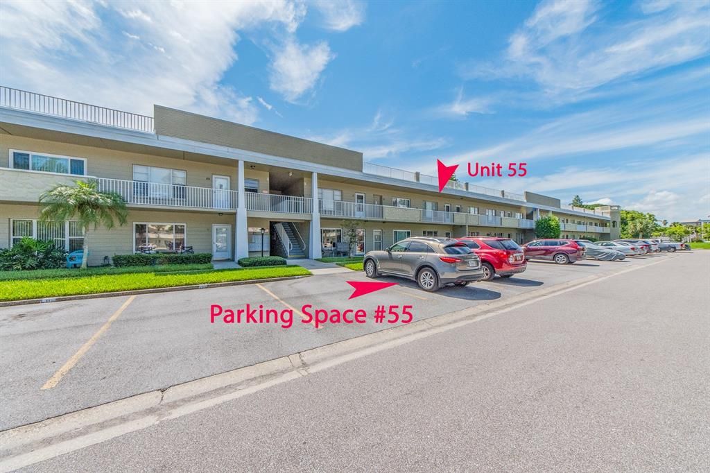 PARKING SPOT LOCATION AND UNIT LOCATION