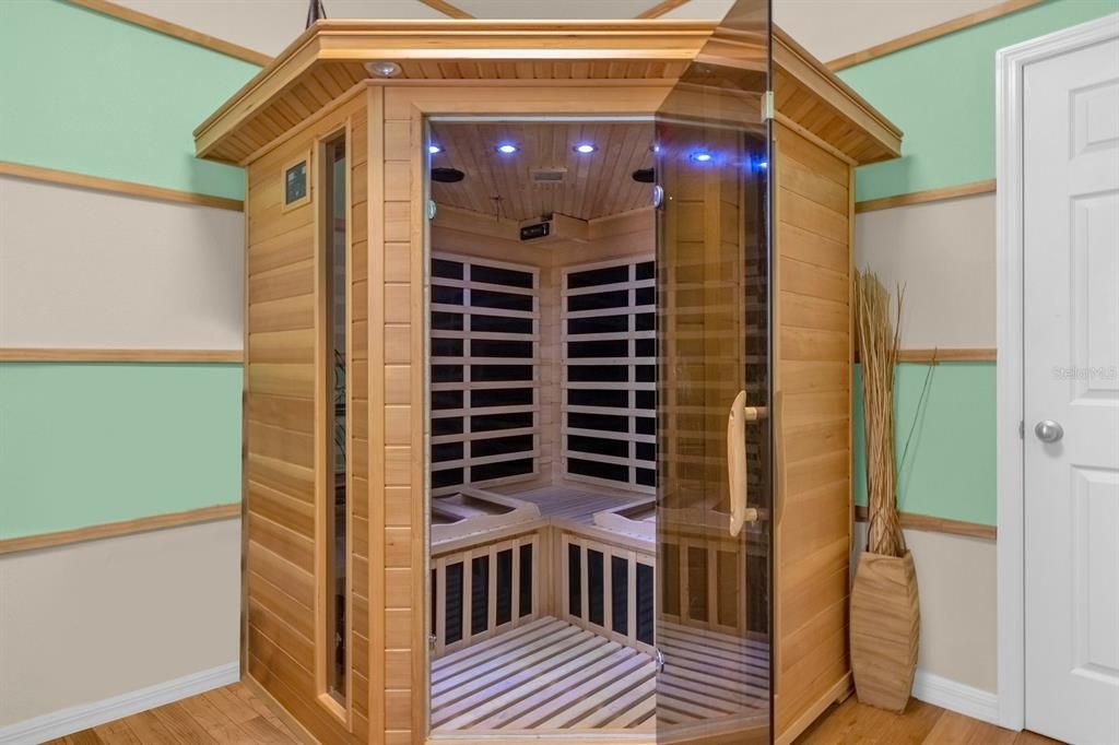 Custom Built Sauna/ bedroom 8- LEVEL 1