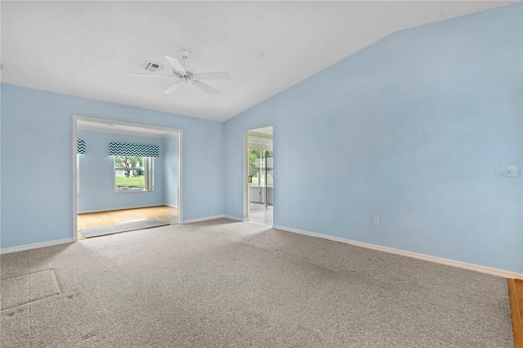 Great Room looking to Den/bedroom