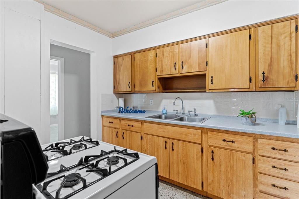 Kitchen with Plenty of Storage