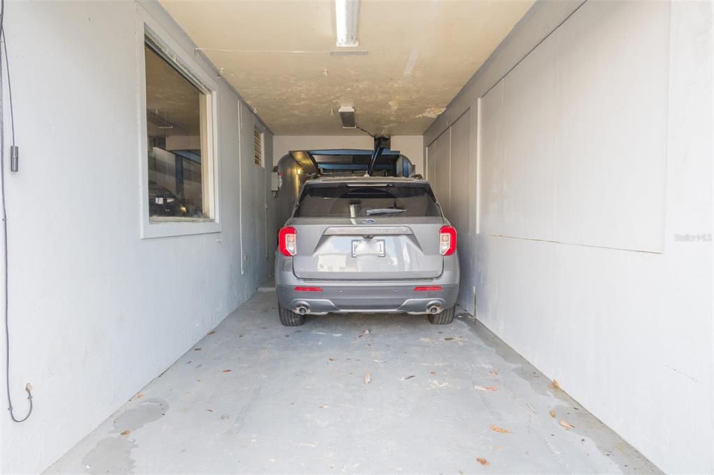 Garage Area accommodates up to 3 vehicles