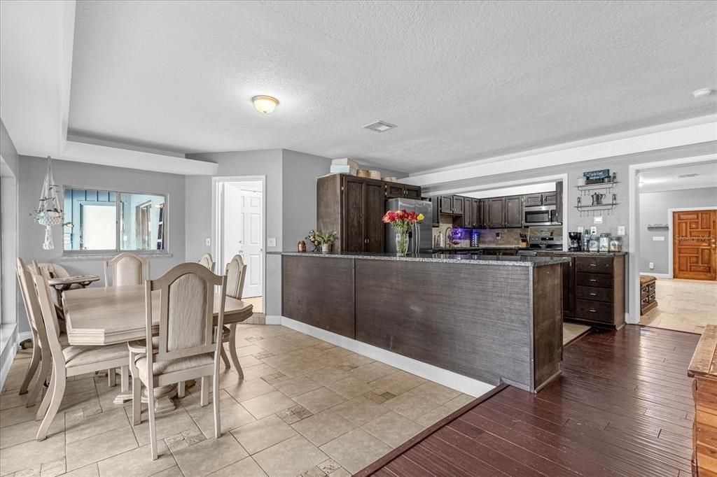 Dining Room and Kitchen