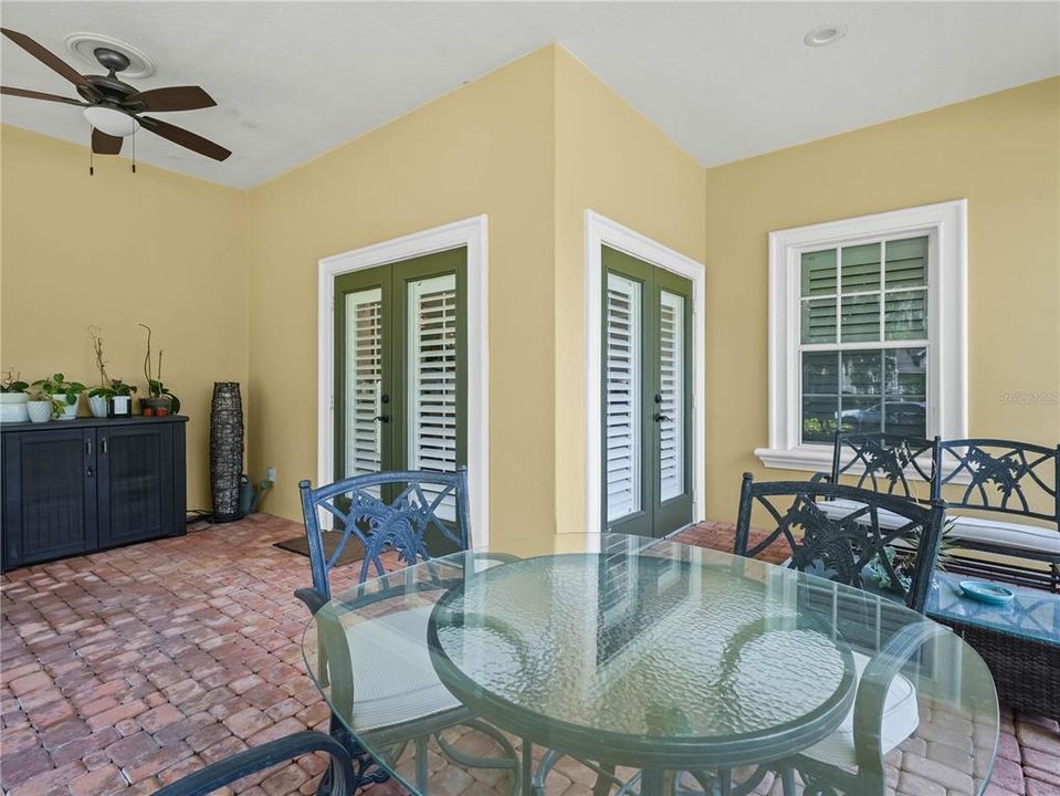 Terrace off of Kitchen.