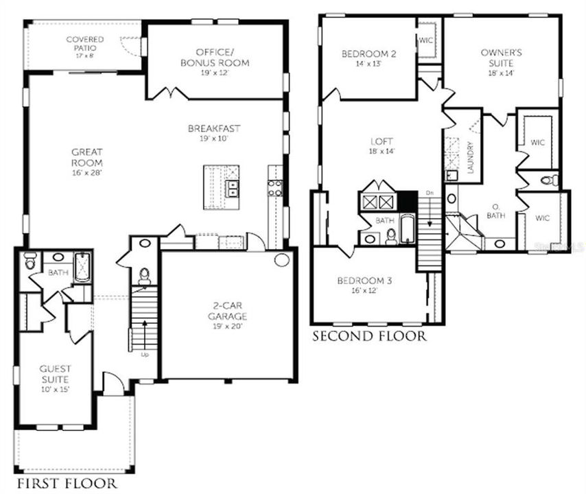 Active With Contract: $924,760 (4 beds, 3 baths, 3412 Square Feet)