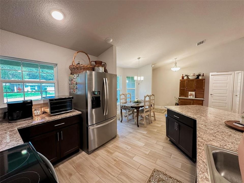 Kitchen towards Front Door