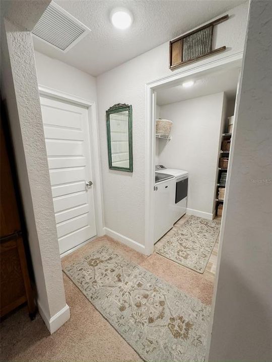 Laundry Room & Door to Garage