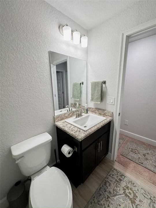 Guest Bathroom towards Hallway