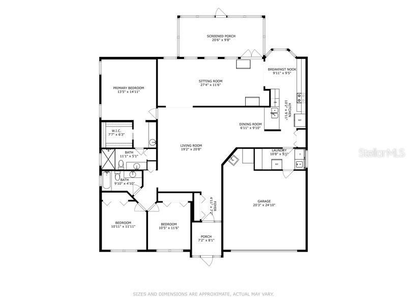 Active With Contract: $251,800 (3 beds, 2 baths, 1933 Square Feet)