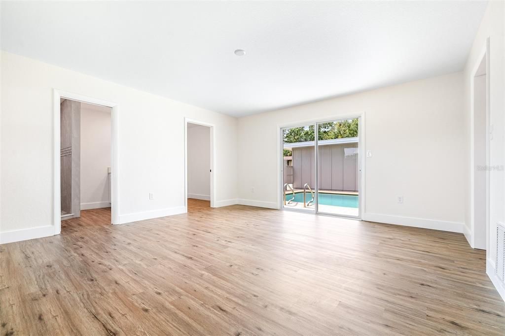 Master Bedroom with en suite and additional closet space