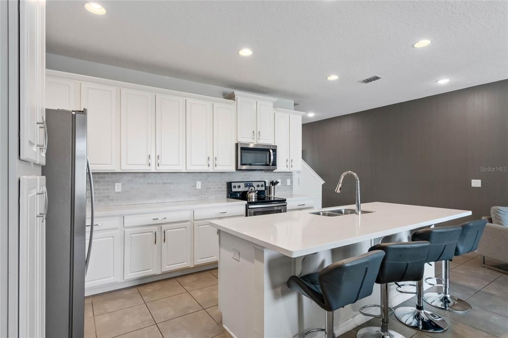 Kitchen From Dining Room