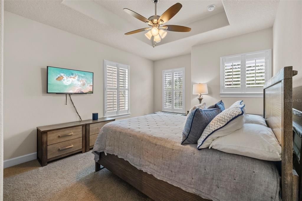 bedroom #3,built-in bench seating with storage