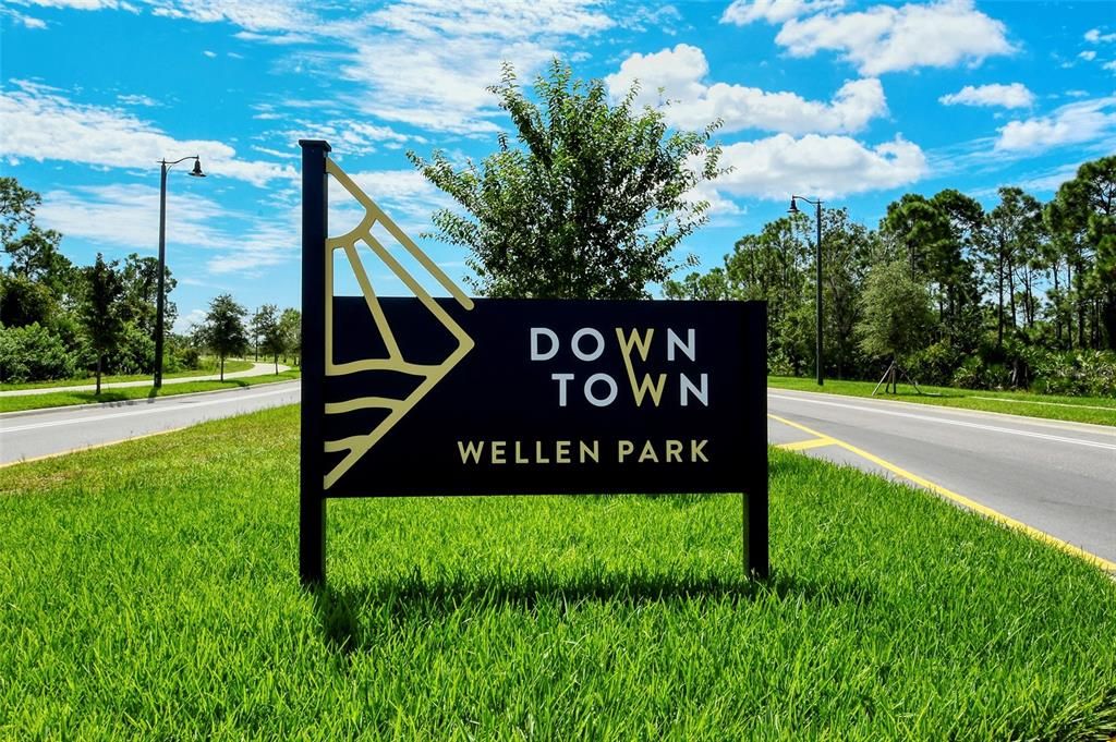 Downtown Wellen Park 10 minutes north on 41