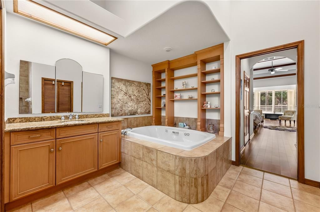 Master bathroom