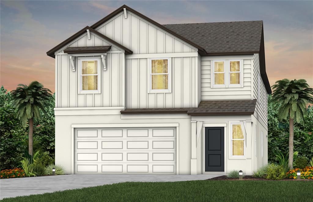 Exterior Rendering, Elevation FH2