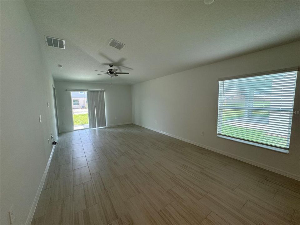 Living room from dining room