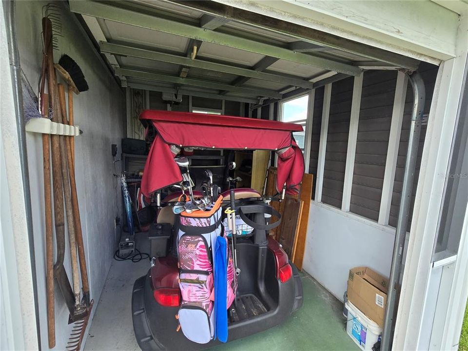 golf cart garage